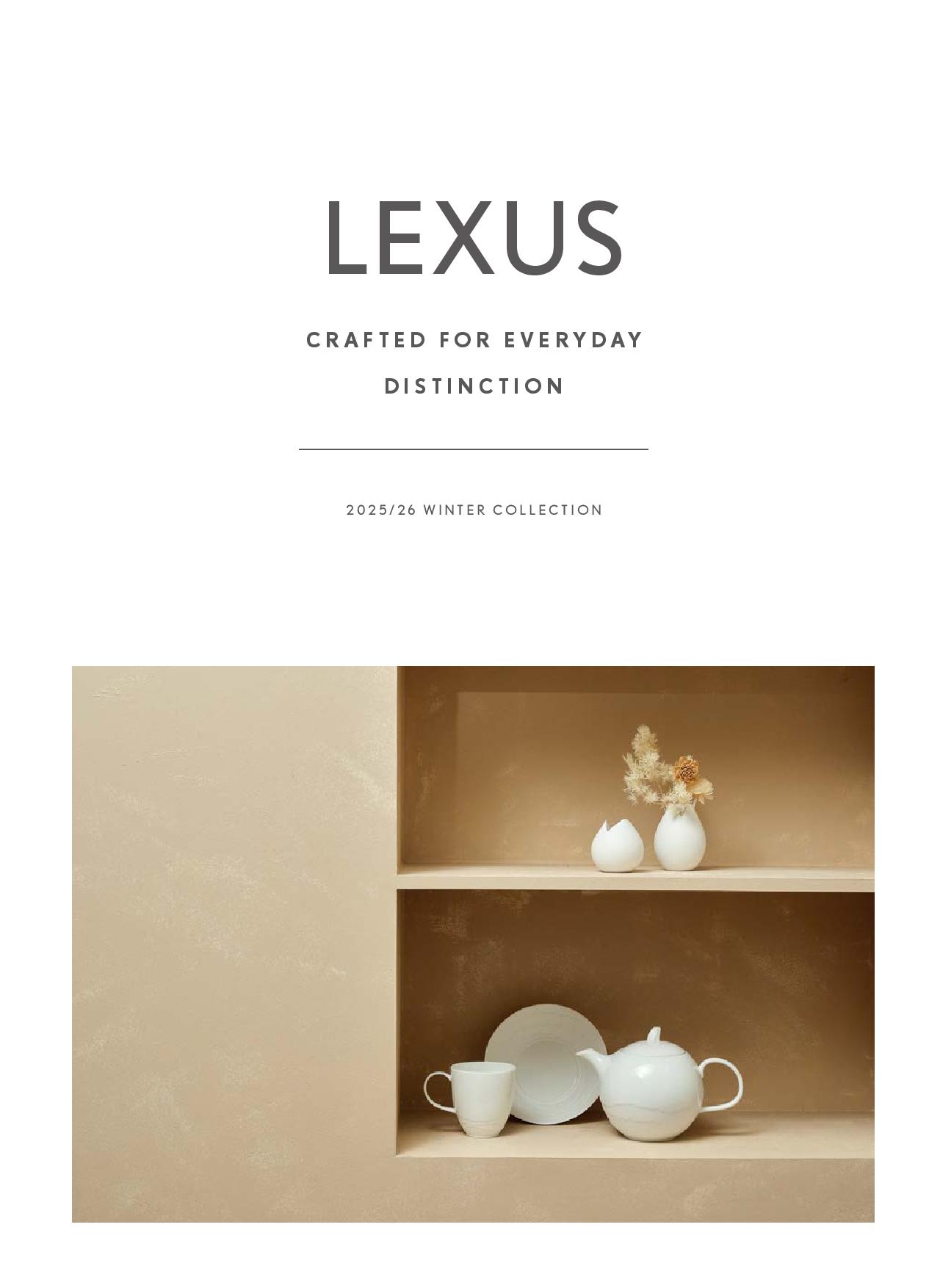 2025 LEXUS冬季型錄